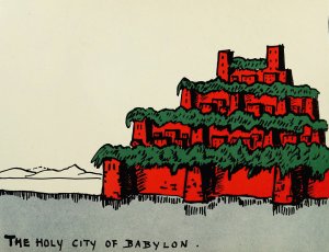 The Holy City of Babylon by Hendrik Willem Van Loon Oil Painting