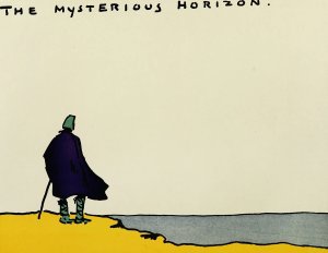 The mysterious horizon by Hendrik Willem Van Loon Oil Painting
