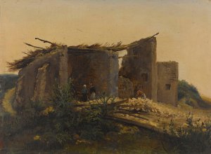 Four a platre a Montmartre by Henri-Arsene Macaire Oil Painting
