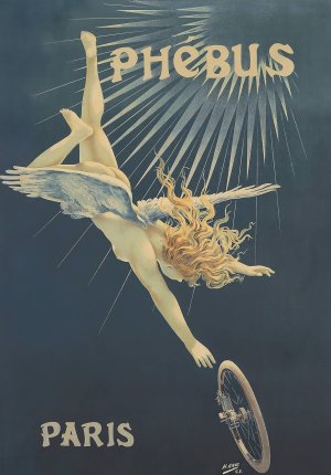 Phebus by Henri Boulanger Gray Oil Painting