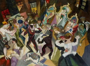 Jordaan by Henri Braakensiek Oil Painting