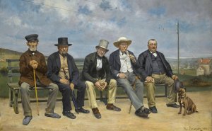 En Province by Henri Brispot Oil Painting