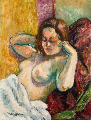 Torse de Vanina by Henri Charles Manguin Oil Painting