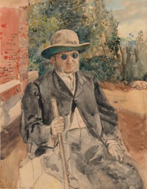 Gustave Couteaux by Henri De Braekeleer Oil Painting