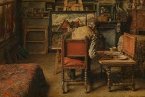The Retoucher by Henri De Braekeleer Oil Painting