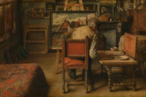 The Retoucher by Henri De Braekeleer Oil Painting