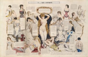 Etudes sur les femmes by Henri De Montaut Oil Painting