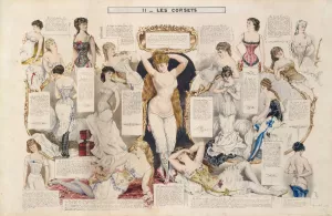Etudes sur les femmes by Henri De Montaut Oil Painting