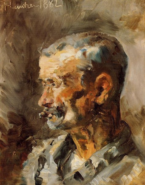 Main Product Photo of A Worker at Celeyran Painting by Henri De Toulouse-Lautrec