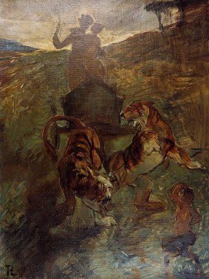 Allegory: Springtime of Life by Henri De Toulouse-Lautrec Oil Painting