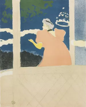 Aux Ambassadeurs by Henri De Toulouse-Lautrec Oil Painting