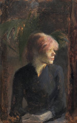 Carmen Gaudin by Henri De Toulouse-Lautrec Oil Painting