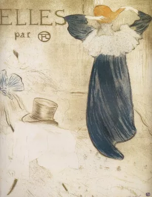 Elles Oil painting by Henri De Toulouse-Lautrec
