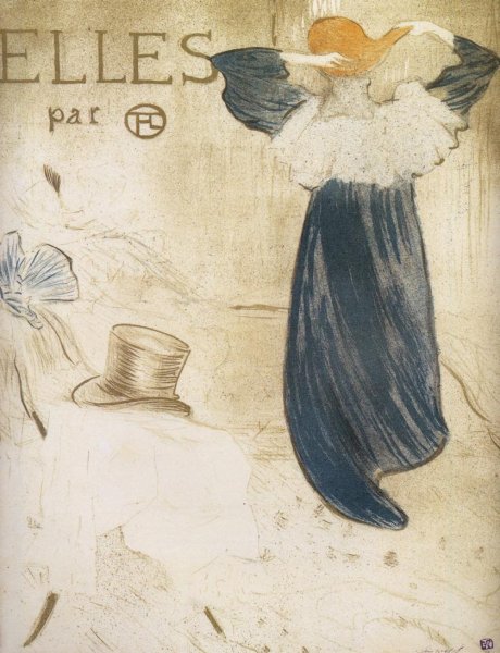 Elles by Henri De Toulouse-Lautrec - Hand-Painted Oil Painting Reproduction
