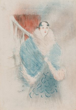 Elsa, Dite La Viennoise by Henri De Toulouse-Lautrec Oil Painting