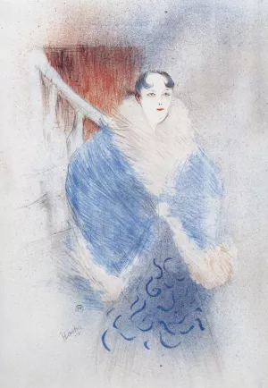 Elsa, Known as the Viennese by Henri De Toulouse-Lautrec - Oil Painting Reproduction
