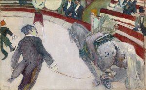Equestrienne by Henri De Toulouse-Lautrec Oil Painting