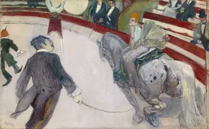 Equestrienne by Henri De Toulouse-Lautrec Oil Painting