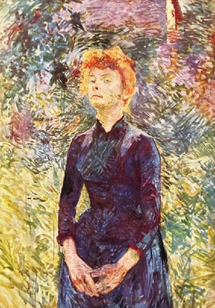 Main Product Photo of In Batignolles... Painting by Henri De Toulouse-Lautrec