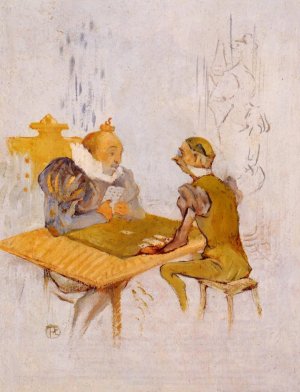 La Reussite by Henri De Toulouse-Lautrec Oil Painting