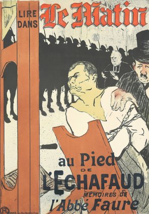 Le Matin, Au Pied de l'Echafaud by Henri De Toulouse-Lautrec Oil Painting