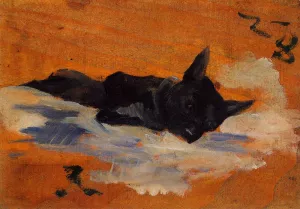 LIttle Dog painting by Henri De Toulouse-Lautrec