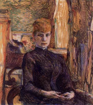 Madame Juliette Pascal Oil painting by Henri De Toulouse-Lautrec