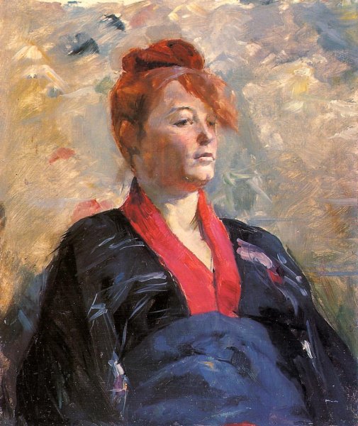 Madame Lili Grenier by Henri De Toulouse-Lautrec - Hand-Painted Oil Painting Reproduction