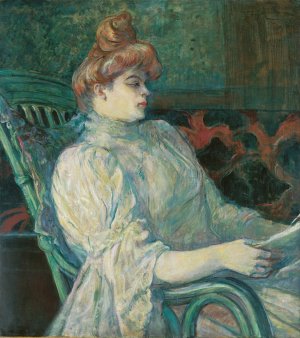 Madame Marthe X―Bordeaux by Henri De Toulouse-Lautrec Oil Painting
