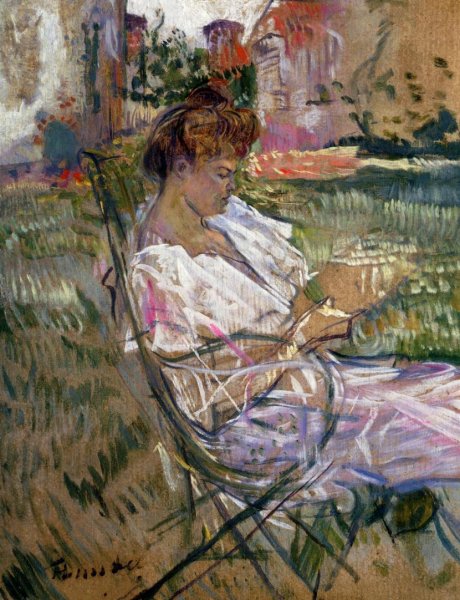 Main Product Photo of Madame Misian Nathanson Painting by Henri De Toulouse-Lautrec