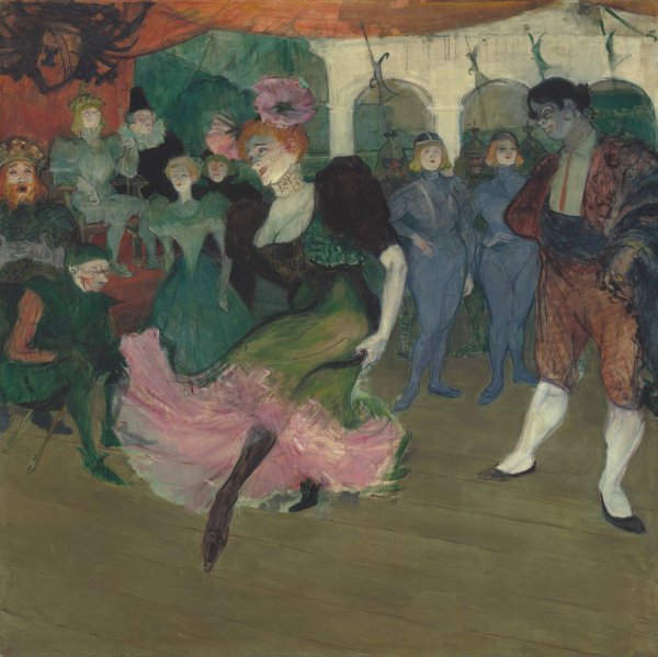 Main Product Photo of Marcelle Lender Dancing the Bolero in 'Chilperic' Painting by Henri De Toulouse-Lautrec