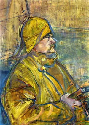 Maurice Joyans Detail by Henri De Toulouse-Lautrec Oil Painting