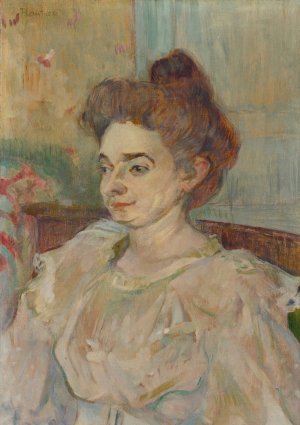 Portrait De Beatrice Tapie De Celeyran by Henri De Toulouse-Lautrec Oil Painting