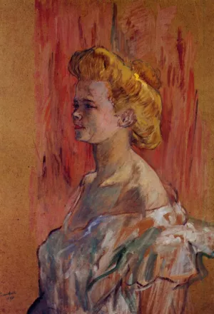 Prostitute: the Sphinx by Henri De Toulouse-Lautrec Oil Painting