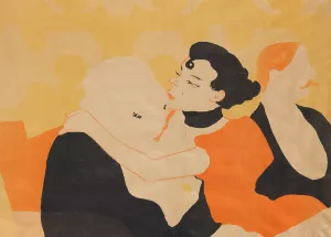 Reine de Joie by Henri De Toulouse-Lautrec Oil Painting