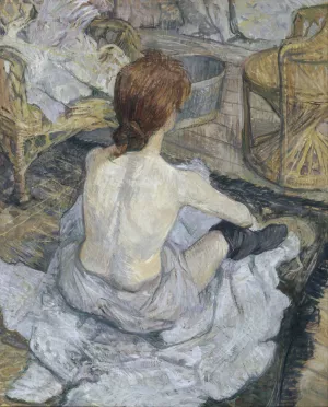 Rousse, dit aussi La Toilette by Henri De Toulouse-Lautrec Oil Painting