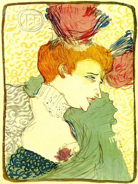 The Actress Marcelle Lender by Henri De Toulouse-Lautrec - Hand-Painted Oil Painting Reproduction