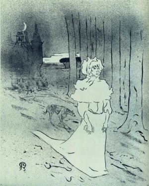 The Chatelaine also known as The Tocsin by Henri De Toulouse-Lautrec Oil Painting