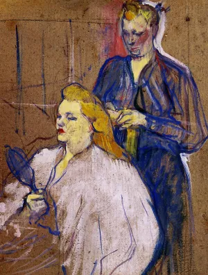 The Haido by Henri De Toulouse-Lautrec Oil Painting