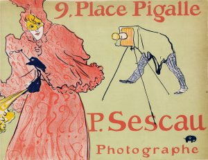 The Photographer Sescau by Henri De Toulouse-Lautrec Oil Painting