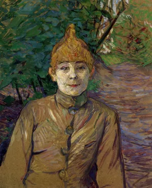 The Streetwalker (also known as Casque d'Or) by Henri De Toulouse-Lautrec Oil Painting