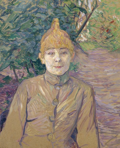 The Streetwalker  by Henri De Toulouse-Lautrec - Hand-Painted Oil Painting Reproduction