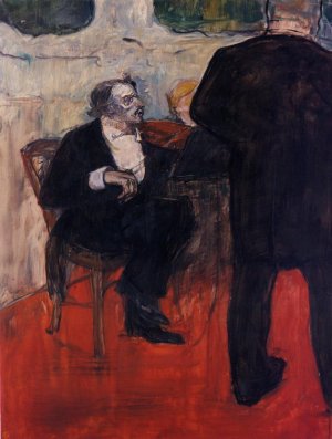 The Violinist Dancia by Henri De Toulouse-Lautrec Oil Painting