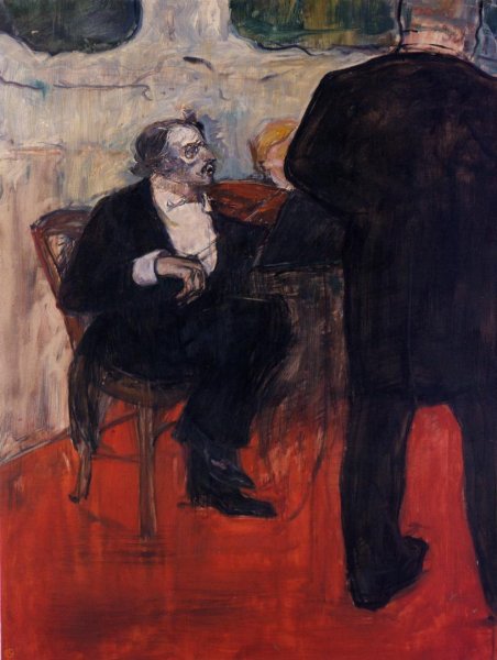 Main Product Photo of The Violinist Dancia Painting by Henri De Toulouse-Lautrec