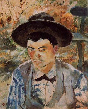The Young Routy in Celeyran by Henri De Toulouse-Lautrec Oil Painting