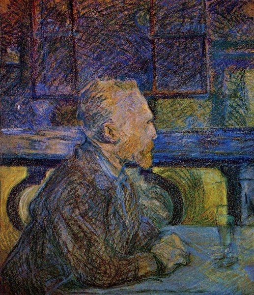 Main Product Photo of Vincent van Gogh Painting by Henri De Toulouse-Lautrec