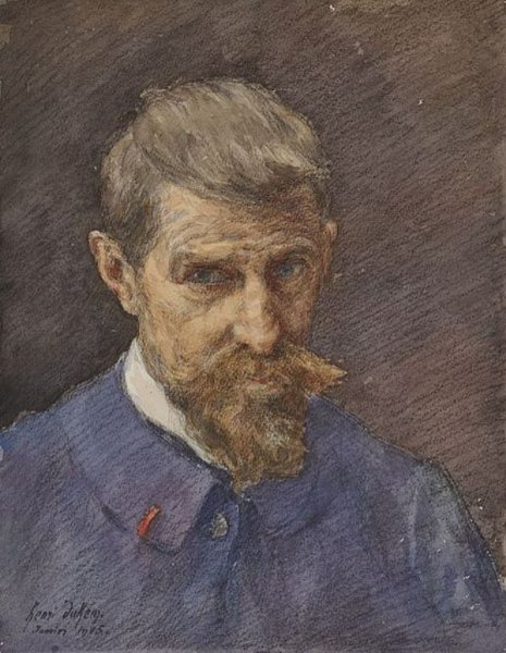 Main Product Photo of Self Portrait 2 Painting by Henri Duhem