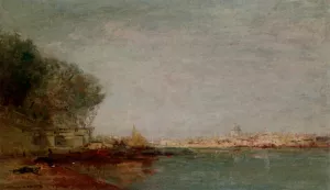 Istanbul by Henri Duvieux Oil Painting