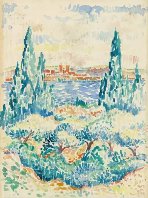 Antibes Oil painting by Henri-Edmond Cross