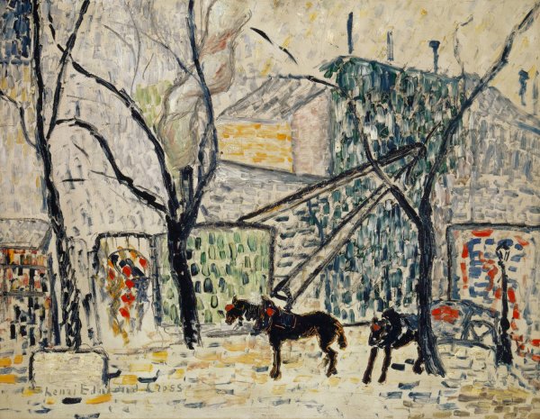 Main Product Photo of Boulevard Painting by Henri-Edmond Cross